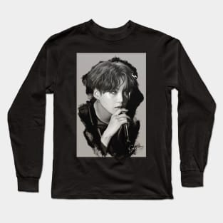 Suga B&W Long Sleeve T-Shirt